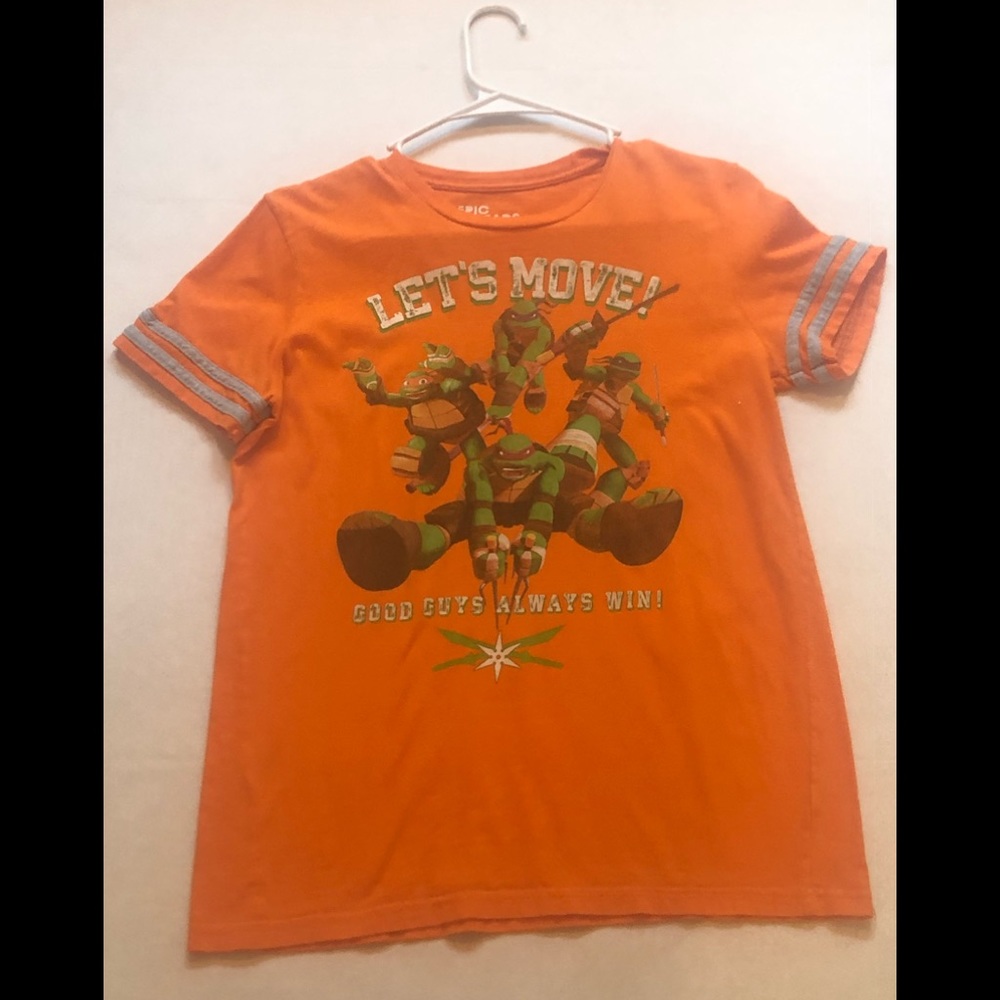 Kids ninja turtle shirt